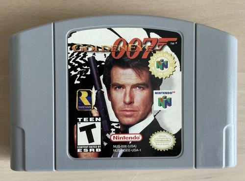 New ListingGoldenEye 007 Nintendo 64 N64 Authentic Tested Working Clean Label