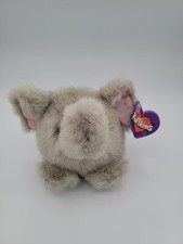 Puffkins Collection Elly The Gray Elephant Plush 4" Stuffed Animal Swibco NWT