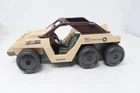 Vintage 1988 GI Joe Desert Fox Vehicle Hasbro Incomplete for Parts Nice W Wheels