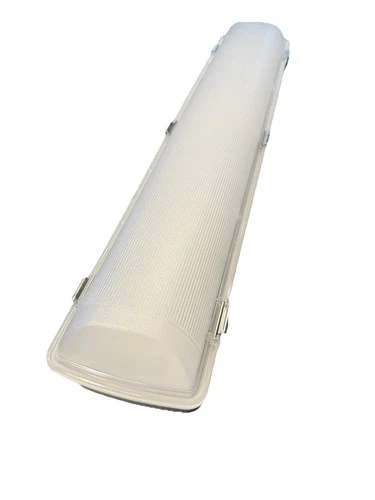LED Vapor Proof Light Fixture 2ft Dimmable IP66 Indoor Outdoor, New