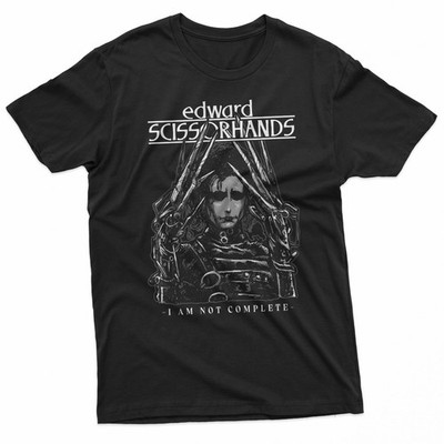 Edward Scissorhands I Am Not Complete Gothic T-Shirt