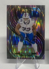 2024 Panini Select - Premier Dion Dawkins #152 Purple Shock Prizm /360 Bills