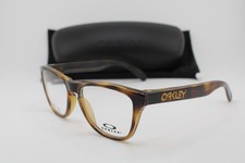 NEW OAKLEY YOUTH OY8009-0748 FROGSKINS BROWN TORTOISE AUTHENTIC EYEGLASSES 48-15