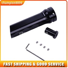 Universal Car Aluminum Hand Brake Sleeve E-brake Handle Protector Cover Black