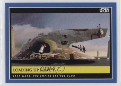 2018 Topps Star Wars Galactic Moments: Countdown to Episode IX /395 Slave I 2k3