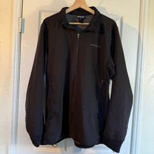 Patagonia Men's Zip Up Jacket Black Size XLarge