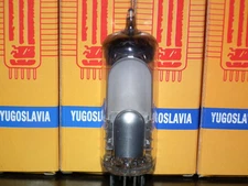 EM80 Philips EI Yugoslavia tuning eye tube Indicator NOS NIB O Getter late 60s