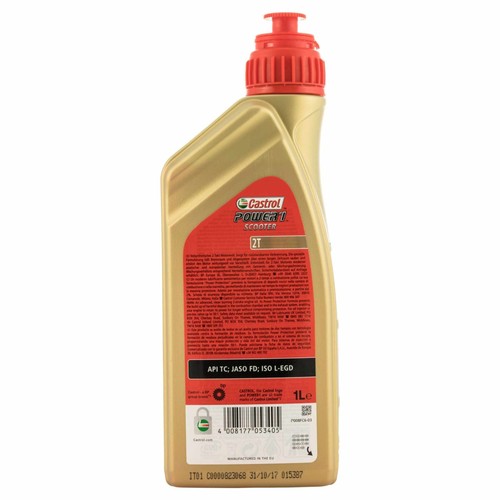 Oil CASTROL 2-stroke engine power Piaggio 125 Skipper 1994-2000 - Picture 4 of 6