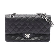 Chanel Matelasse Leather Shoulder Bag Women Black One Size 659807