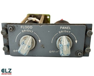 Boeing 737 Flood and Panel Light Brightness Cockpit Panel