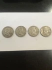 Franklin Silver Half Dollar Lot of 4: 1959 1962 1962 1963