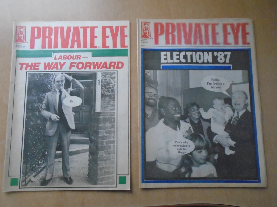 Private Eye - 27 different issues from between 1987 & 1993. See pics below. - Image 2 of 4