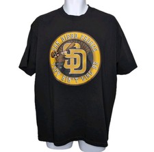 Cursed Apparel San Diego Padres Shirt XL Black They Ain't Like Us Kendrick Lamar