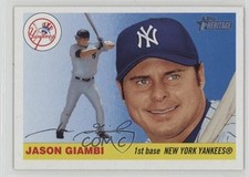 2004 Topps Heritage Jason Giambi (Batting Stance) #10 0u0