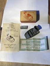 Wilkro Combination Razor Planer Craft Master Tool Made in USA Orig Box & Papers
