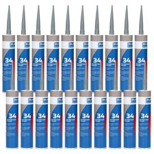 20x Dichtmasse Dichtstoff Karrosserie Karosserieklebe Klebe Kartusche Grau 310ml