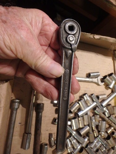 3G-over 50 piece 1/4" drive socket bundle- Duro-Chrome ratchet, sockets, exten's - Picture 2 of 3