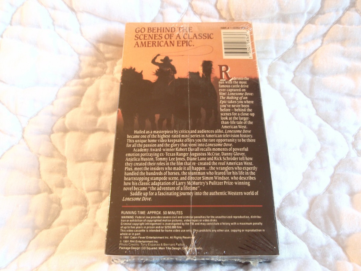 その他 Lonesome Dove Making of an Epic [VHS] Lonesome Dove - The Making of An Epic (VHS, 1991) 32621083636| eBay