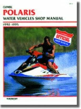Clymer Polaris Water Vehicles 1992-1995 Shop Manual : W819