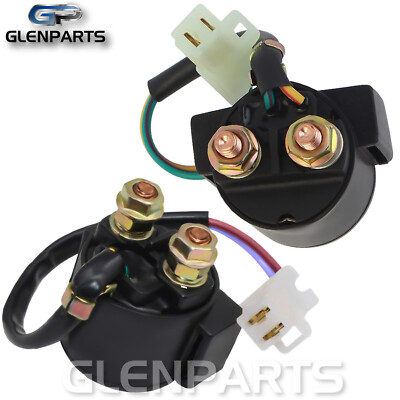2 Units Starter Relay Solenoid for Yamaha OEMs 4KB-81940-00-00 4KD-81940-00-00