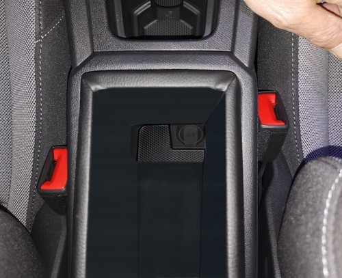 Bracciolo SEAT LEON SPORTSTOURER nero regolabile lunghezza NO VITI - VIDEO SOTTO - Imagen 6 de 8