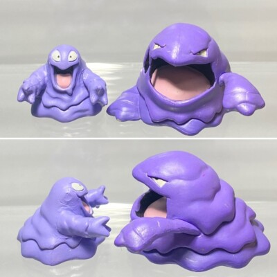 Lot Venusaur Muk Scizor Pokemon Monster Zukan1/40 Gashapon