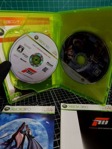 Bayonetta / Forza Motorsport 3 XBOX 360 Japan Import English Text REGION LOCKED - Picture 5 of 10