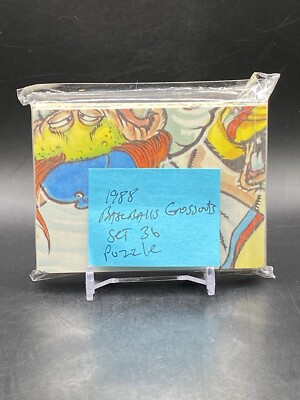 1988 Leaf Baseball's Greatest Gross-Outs 36 Cards Puzzle Set Only
