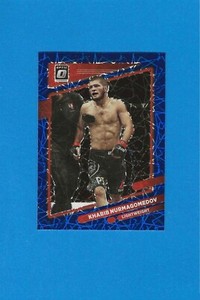 2022 Panini Donruss Optic UFC Khabib Nurmagomedov #67 Blue Velocity Prizm