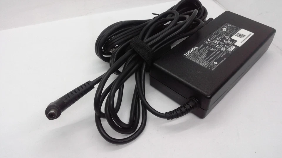 Adaptador de CA genuino Toshiba 120W 19V 6.32A PA5181U-1ACA ~ ENVÍO Y DEVOLUCIÓN GRATUITOS Foto 2 de 4