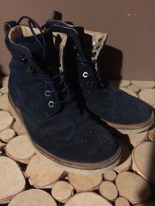 blue rockport boots