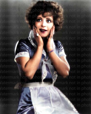Clara Bow RARE COLOR Photo 635