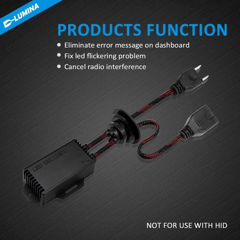 Decodificatori Resistenza Per Lampadine Auto LED - 2 Pezzi, Modello H7, Anti Sfarfallio, Errore Libero - Foto 7