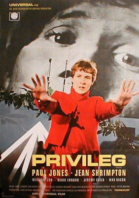 Paul Jones in PRIVILEG Originalplakat  EA von 1966