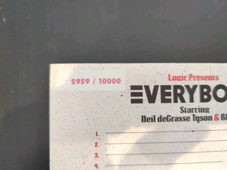 Logic Everybody (LIMITED EDITION DIGIBOOK) CD RARE Hip Hop Rap '17 #2959/10000 Foto 4 de 4