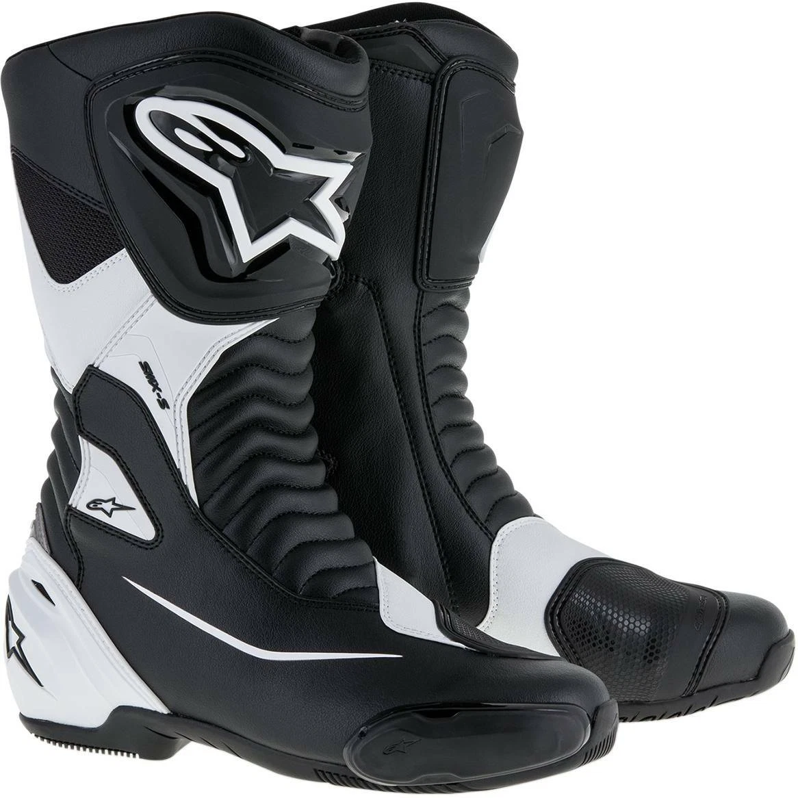 Stivali Alpinestars Moto Racing da Uomo SMX-S Black White