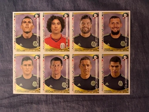 PANINI COPA AMERICA CENTENARIO 2016 - FOGLIO AGGIORNAMENTO - MESSICO