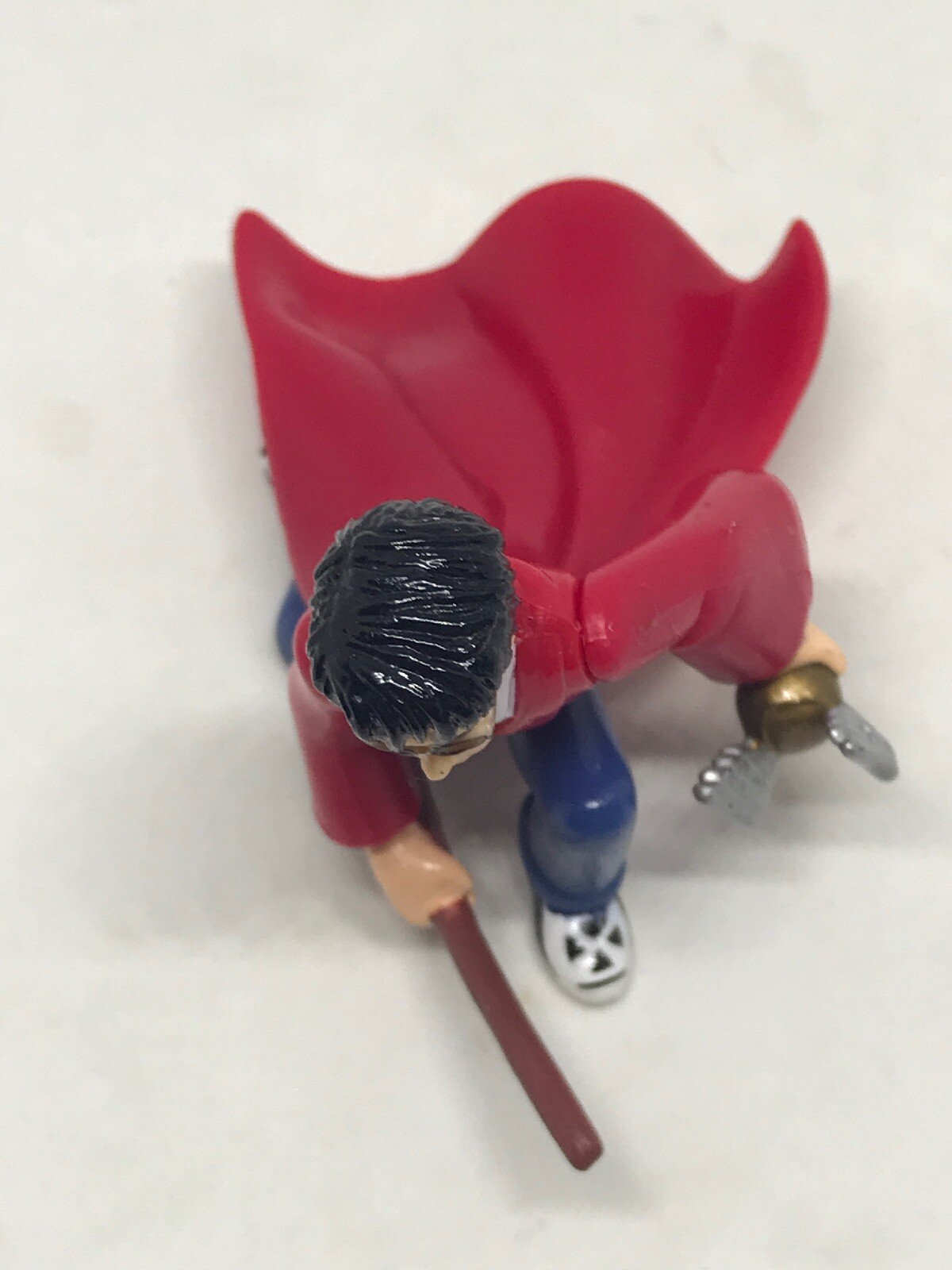 Harry Potter Flying on Broom with Golden Snitch 2001 Warner Brothers. Plastic