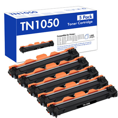 1-5x Toner Kompatibel für Brother TN-1050 MFC-1810E HL-1112E DCP-1512E DCP-1610W