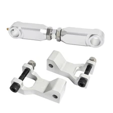 Front & Rear 4" Complete Lowering Drop Kit For Yamaha Raptor 660 700 660R 700R