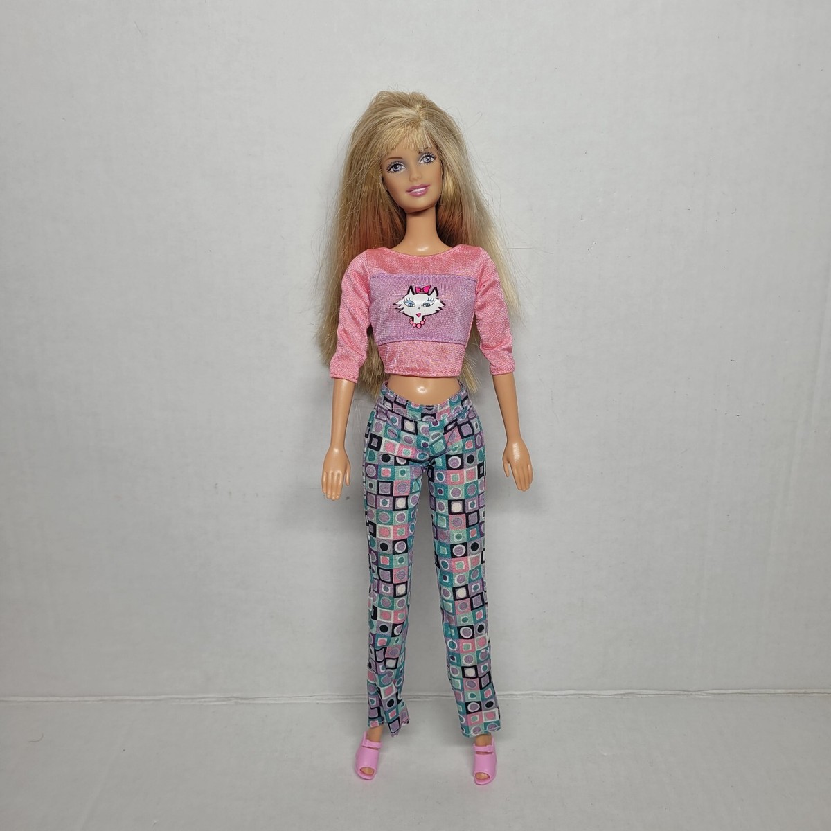 Kitty Fun Barbie 2000 Doll C148 With Outfit And Shoes EUC | eBay