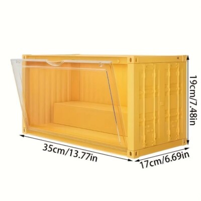 Cool Toy Display Light Box - Yellow (Collection Container light on)