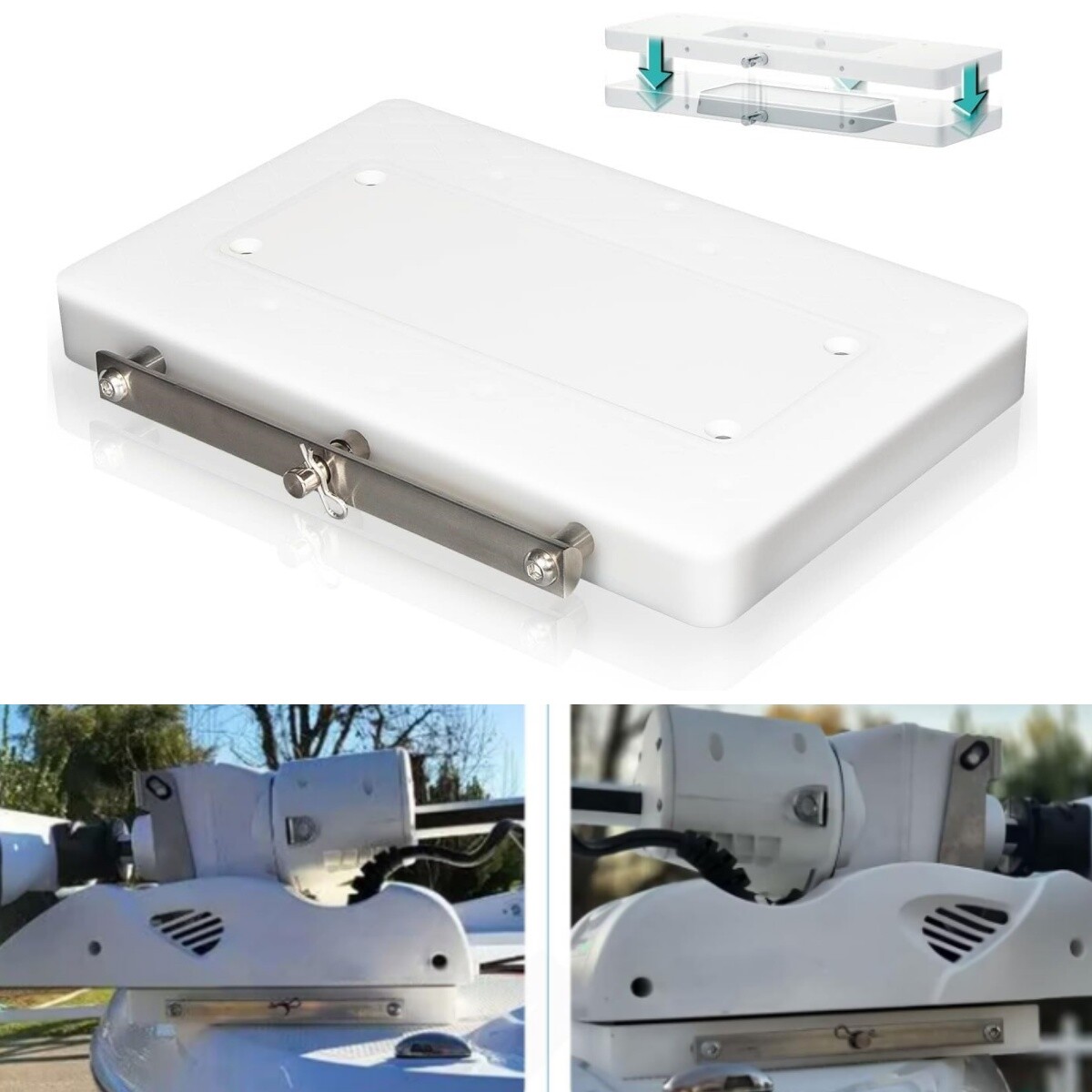 1854054 For Minn Kota Riptide Ulterra Ultra Quick Release Bracket Mount RTA-54