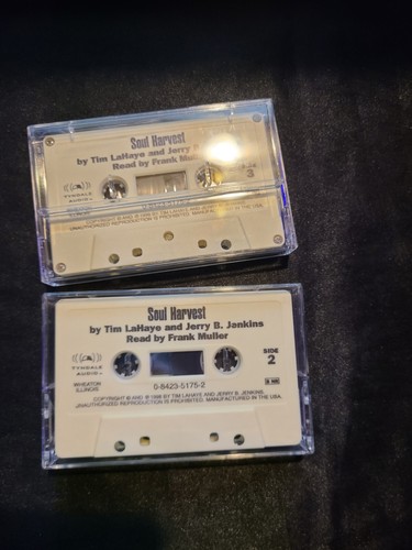 Soul Harvest The World Takes Sides Tim Laye Left Behind Audio Book on Cassette - Picture 2 of 5