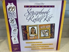 Memory Stor Universal Scrapbook Refill Kit PVC Free Heavy Page Archival Safe New