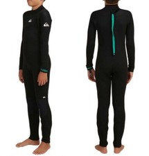 QUIKSILVER Youth 3/2 PROLOGUE SR BZ Wetsuit - KVD0 Turquoise - Size 8 - NWT