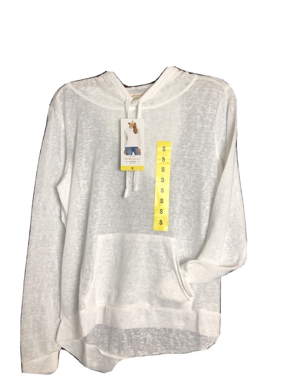 Weatherproof Vintage Ladies' Hooded Pullover Women Size S