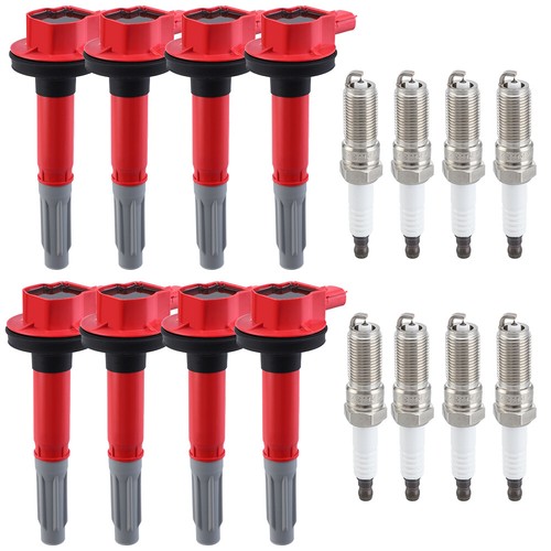 For Ford F150 Mustang 2011-2015 5.0L UF622 Set of 8 Ignition Coils & Spark Plugs - Picture 4 of 13