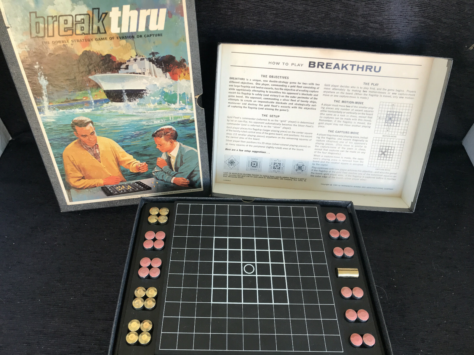 1965 Complete Break Thru Game Strategy Evasion Capture Minnesota Mining &  Mfg Co | eBay