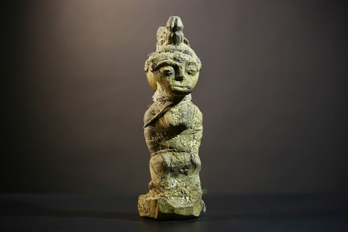 Statuina fertilità africana Sapi Kissi Pomdo Nomoli scultura arte africana - G4780 - Foto 15 di 24